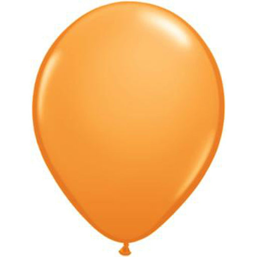 Qualatex 11" Orange Balloons - Pack Of 100