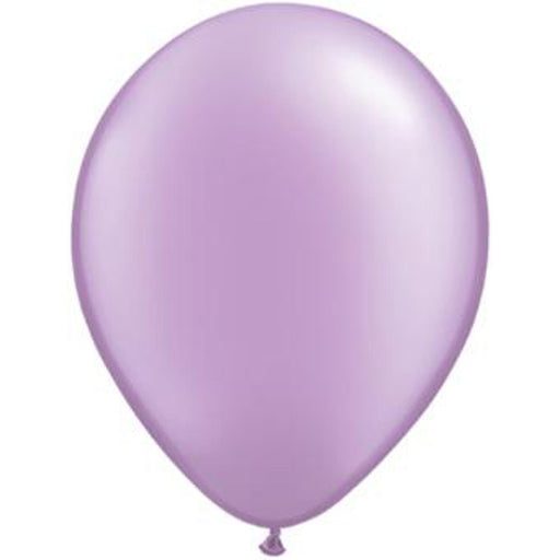 Qualatex 11" Pearl Lavender Latex Balloons (100/Pk)