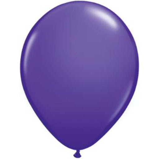 Qualatex 16" Purple Violet Latex Balloons (50/Pk)