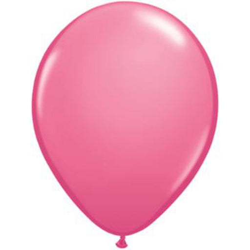 Qualatex 16" Hot Rose Latex Balloons (50/Pk)