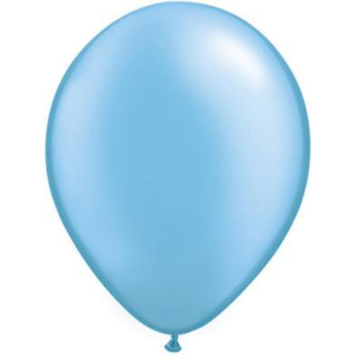 Qualatex 11" Pearl Azure Latex Balloons (100/Pk)