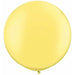 Qualatex 30" Pearl Lemon Chiffon Latex Balloons (50/Pk)