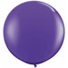 Qualatex Purple 36" Latex Balloons (2/Pk)