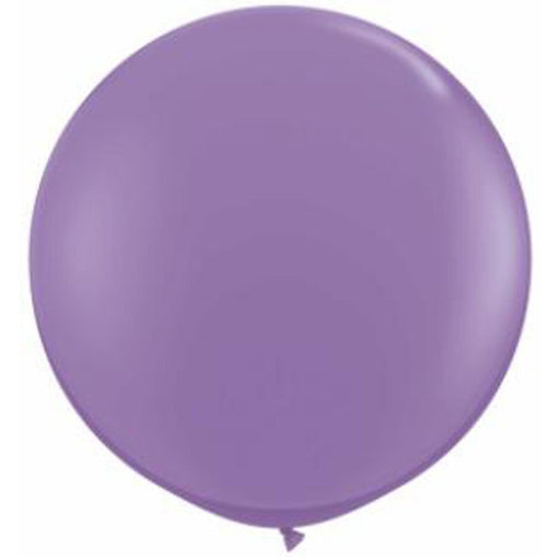 Qualatex 36" Spring Lilac Latex Balloons - Pack Of 2
