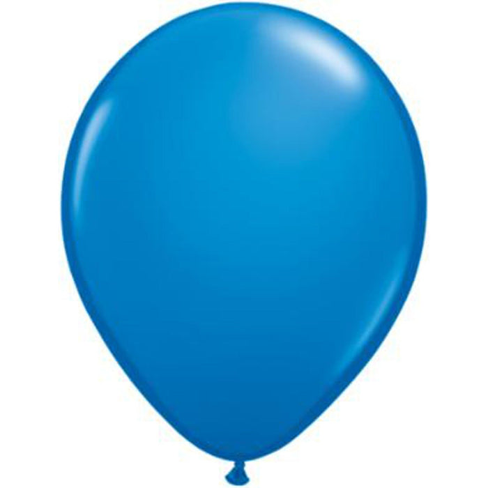 Qualatex 5" Dark Blue Latex Balloons (100/Pk)