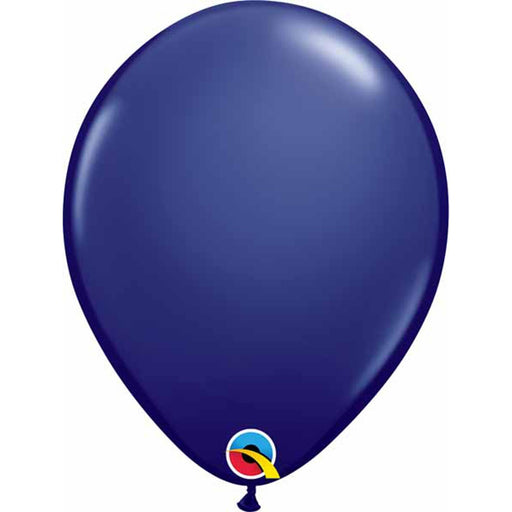 Qualatex 5" Navy Blue Latex Balloons (100/Pk)