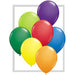 Qualatex Carnival-Inspired 5" Assorted Latex Balloons (100/Bag)