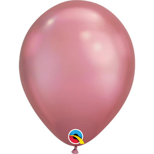 Qualatex Chrome Mauve Balloons - 11" (100/Bg)