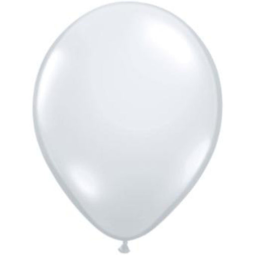 Qualatex Diamond Clear Latex Balloons - 9" (100/Bag)