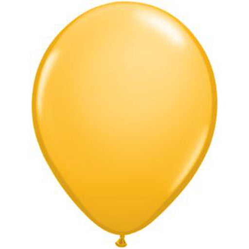 Qualatex 5" Golden Rod Latex Balloons (100/Pk)