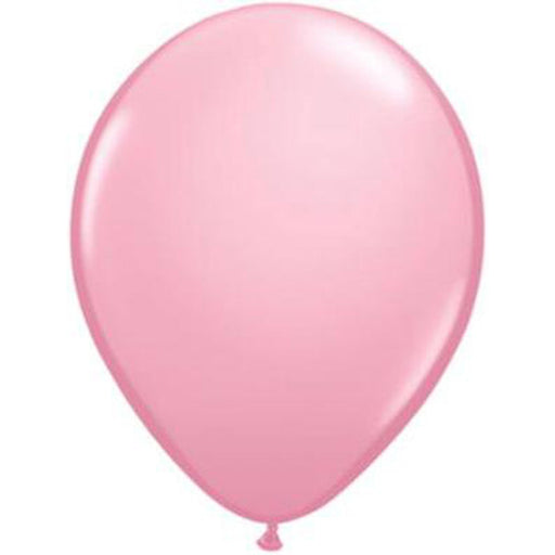 Qualatex Pink Balloons - 100 Count