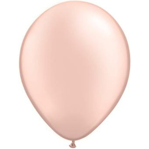Qualatex Pearl Peach Balloons - 100 Count