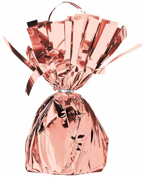 Beistle Rose Gold Balloon Weight