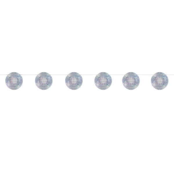 Disco Ball Streamer, 7 Inches x 8 Feet