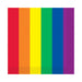Rainbow 2-Ply Lunch Napkins, 16 Pack