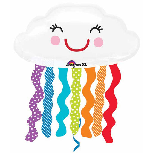 Rainbow Cloud Balloon Package - 30" Shape