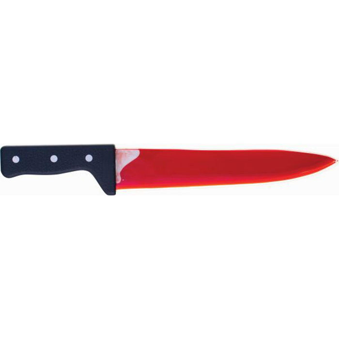 Realistic Bleeding Butcher Knife - Perfect For Halloween!