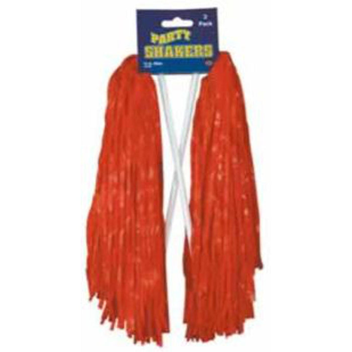 "Red Poly Shaker Set - 12"X11" 2/Pkg"