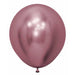 Reflex Pink 18" Latex Balloons (15-Pack)