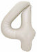 Decochamp 34-Inch Latte Number 4 Balloon