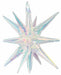 DecoChamp 22" Iridescent Starburst Foil Balloon