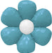 DecoChamp Turquoise Flower Foil Balloon, 34 Inch