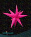 DecoChamp 40" Neon Pink Starburst Foil Balloon