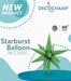 DecoChamp Green Starburst Foil Balloon, 40 Inch