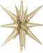 DecoChamp Champagne Starburst Foil Balloon, 22 Inch