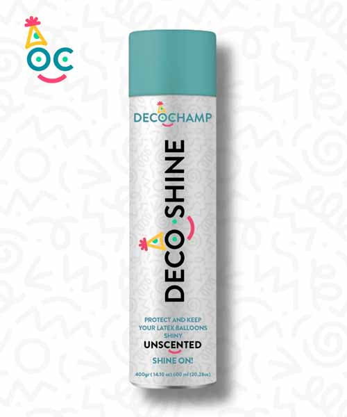 Decochamp Deco Shine Clear Balloon Spray, 600 ml