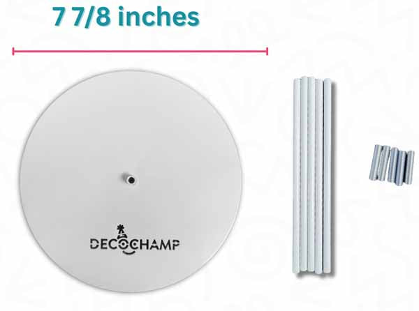DecoChamp 40-Inch Round Base Balloon Column Kit