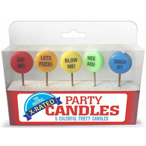 X-Rated Party Candle Set