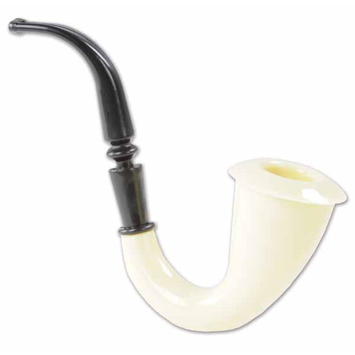 Sherlock Pipe Plastic 1/Pkg - Classic Design, Modern Material.