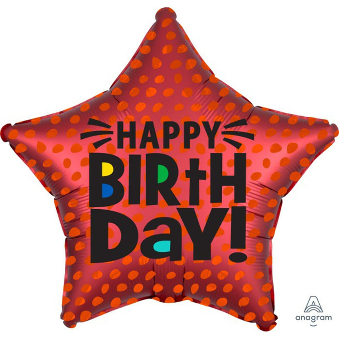 Si Star Birthday Balloon Package