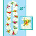 Silk'N Petals Carnation Leis - 40"