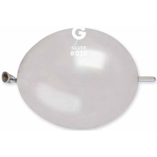 "Silver 13" Gemar Balloons - Pack Of 50"