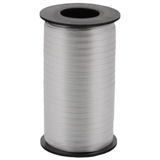 500yd. Textured Curling Ribbon by Celebrate It in White | Michaels