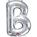 "Silver Letter B 16" Shape Decoration - L16"