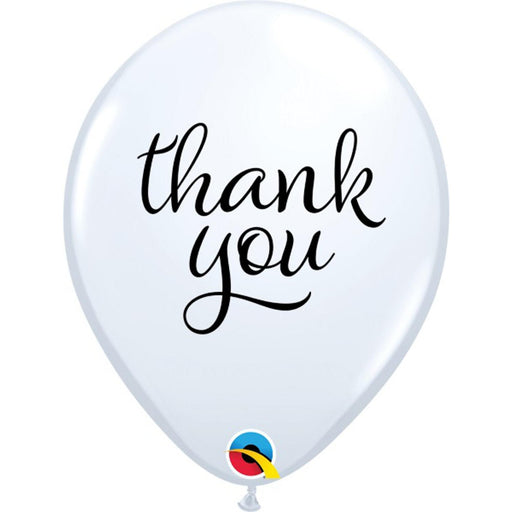 Simply Thank You Cards - 50 Pack, 11" White.