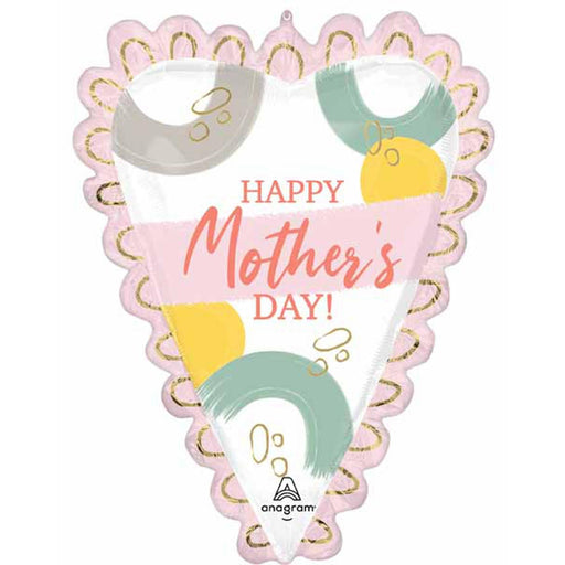 Happy Mother's Day Sketched Heart 35" Balloon (3/Pk)