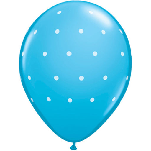 Small Polka Dots Balloons - Set Of 50 (11 Inches)