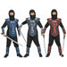 Small Red Light Up Cobra Ninja Costume for Ages 4-6 (1/Pk)