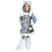 Snow Leopard Toddler Costume Lg 3T-4T.