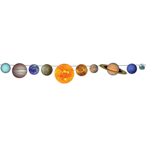 Solar System Streamer - Educational Space Decoration (1/Pkg)