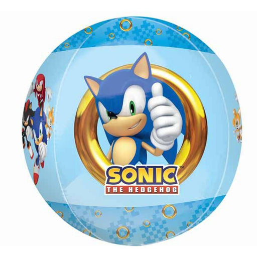 Sonic Hedgehog 2 Balloon Package - 16" Orbz G40 Pkg