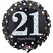 Sparkling 21St Birthday Party Pack With Holographic Balloon And Decorations