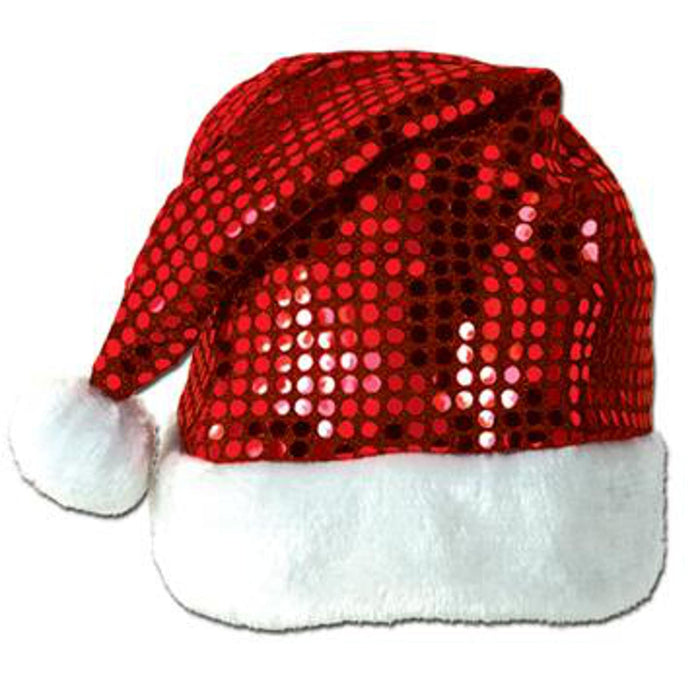 Sparkling Sequin - Sheen Santa Hat(1/Pk)