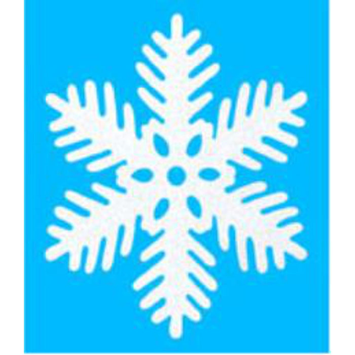 "Sparkling 11" Snowflake Decoration - 1 Per Pack"