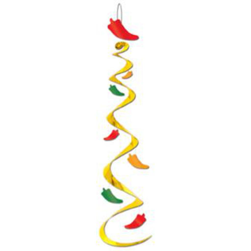 Spicy Chili Pepper Whirls - 3 Pack (30 Inches)