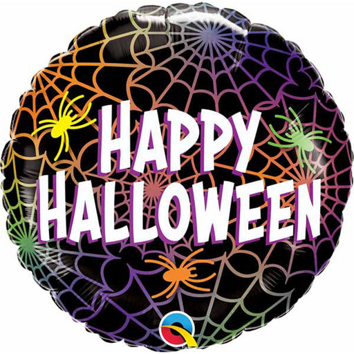 "Spiders & Webs Halloween Decorating Package - 18 Inch Round"